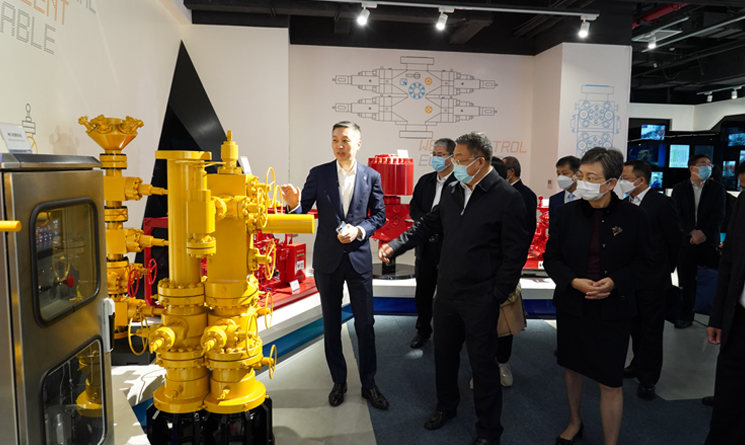 中石化高级副总裁刘宏斌一行益临尊龙凯z6mg官网旅行考察