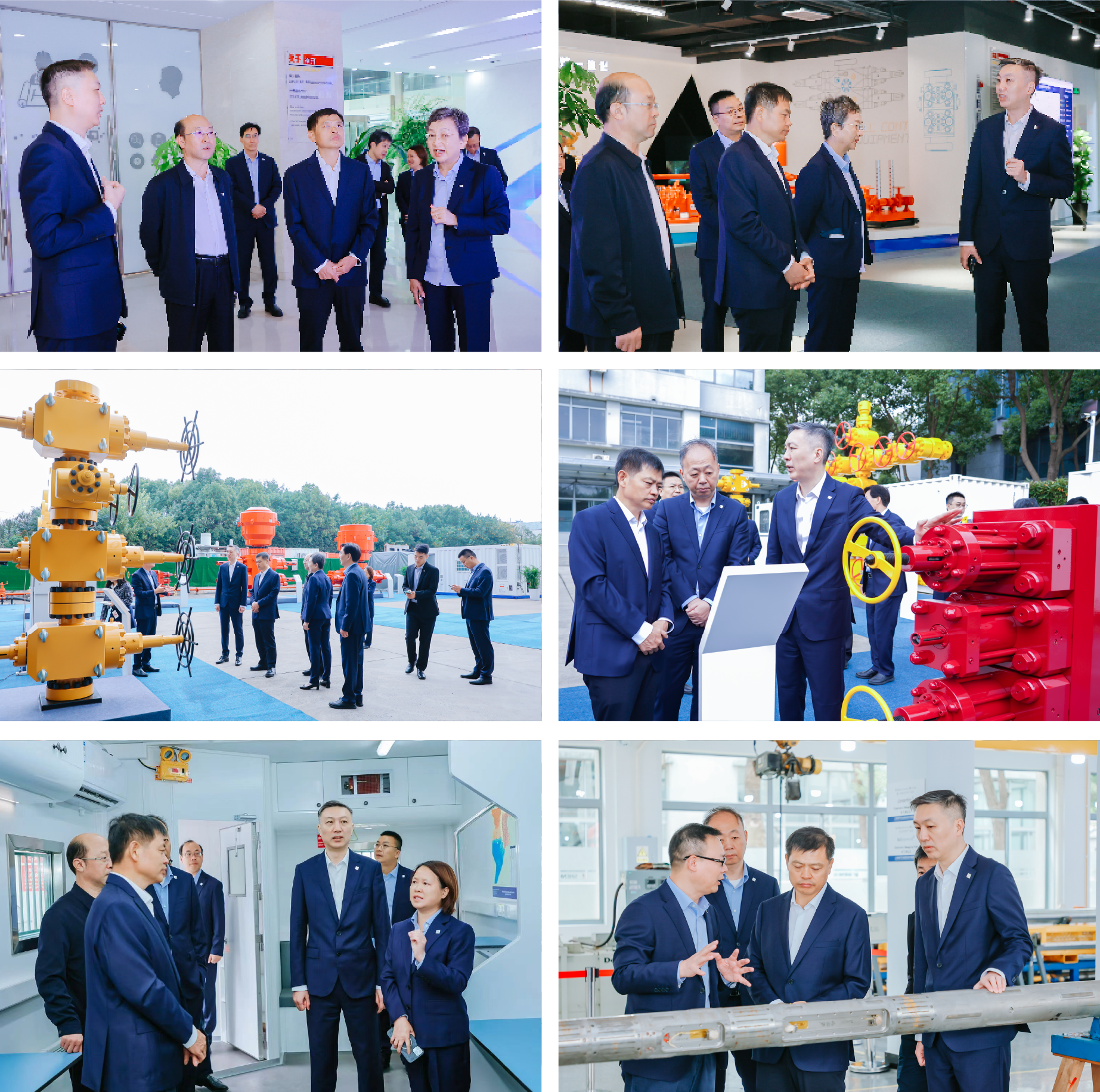 中国石化向导刘会友、张建阔一行莅临尊龙凯z6mg官网旅行考察(图3)