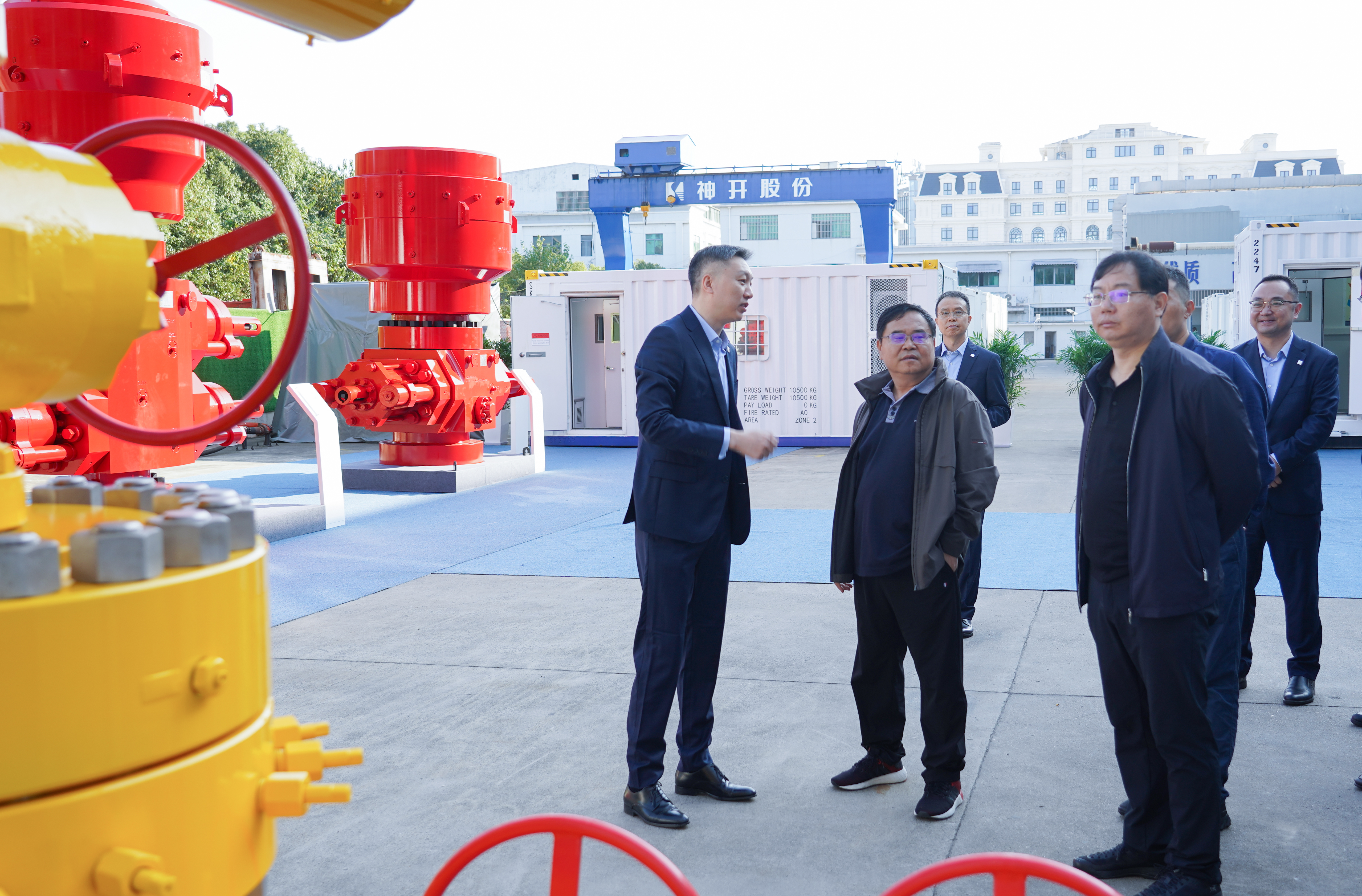 中石化胜利石油工程公司张宗檩书记一行莅临尊龙凯z6mg官网旅行交流(图3)