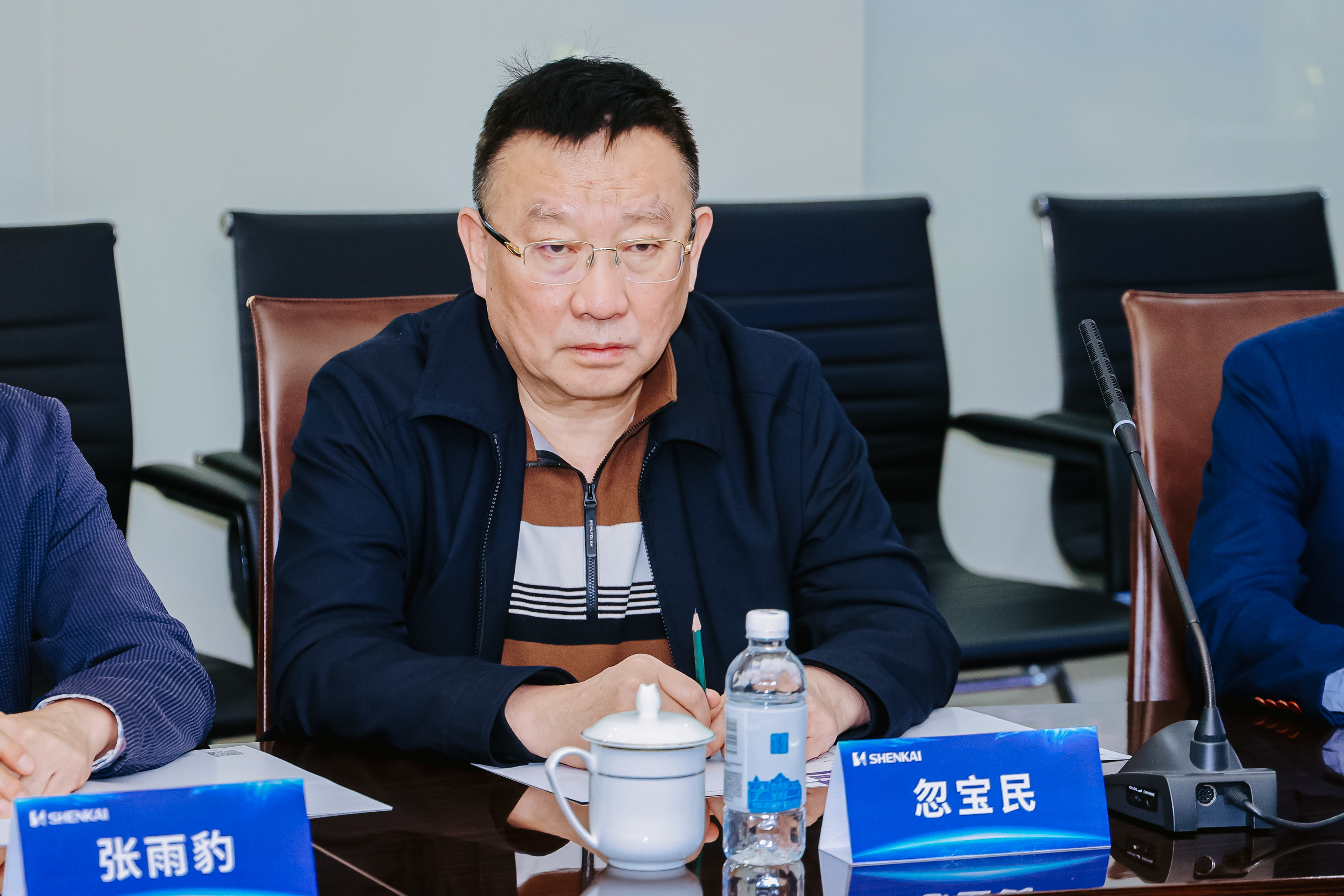 中石协刘宏斌会长一行莅临尊龙凯z6mg官网旅行考察(图7)