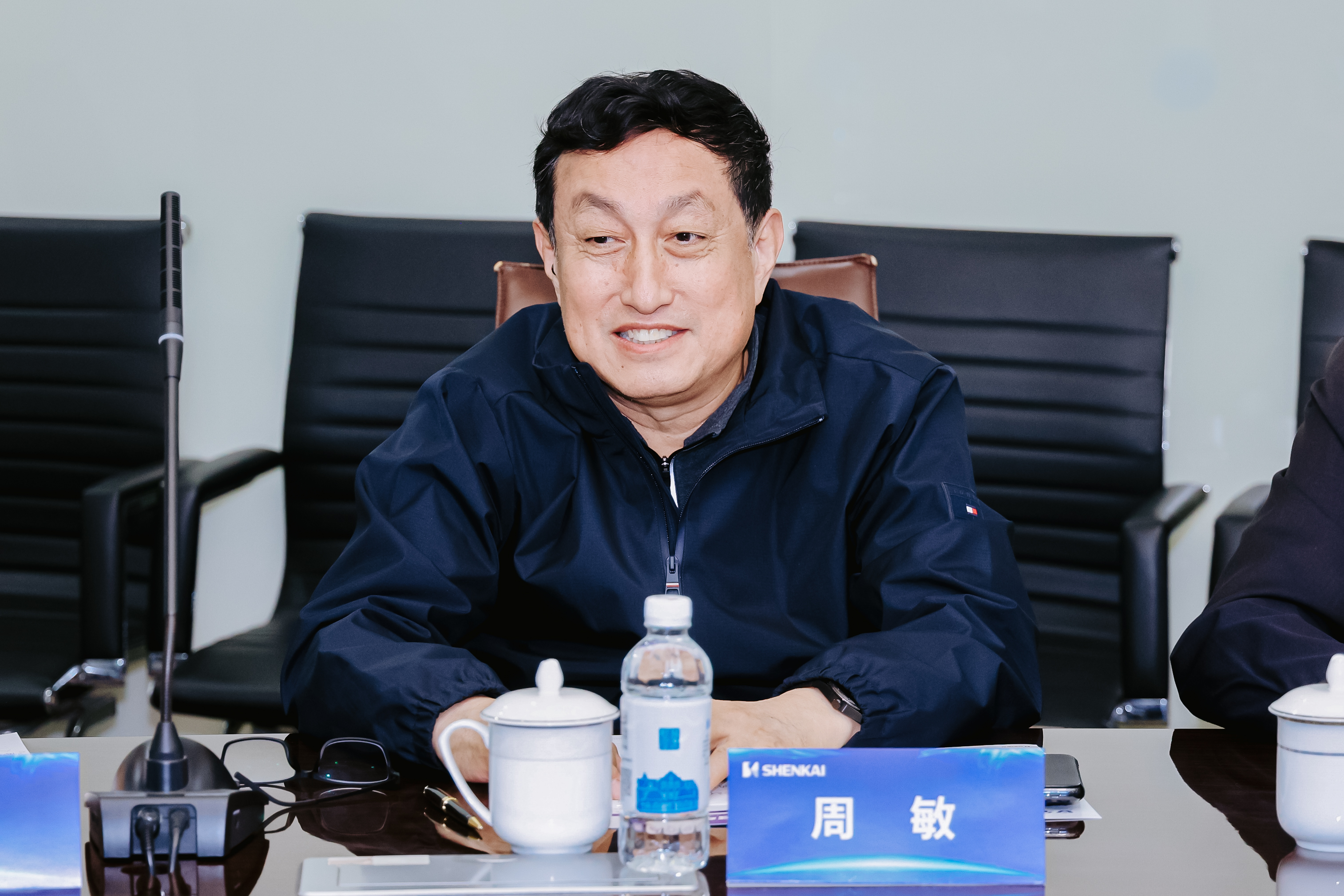 中石协刘宏斌会长一行莅临尊龙凯z6mg官网旅行考察(图8)